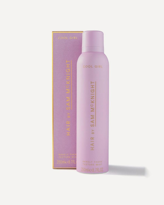 An image of Sam McKnight's texture hair mist, which helps achieve the 90s bob look.