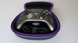 The Turtle Beach Stealth Ultra in its carrying case