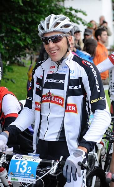 2011 TransAlp winner Konny Looser of Team St