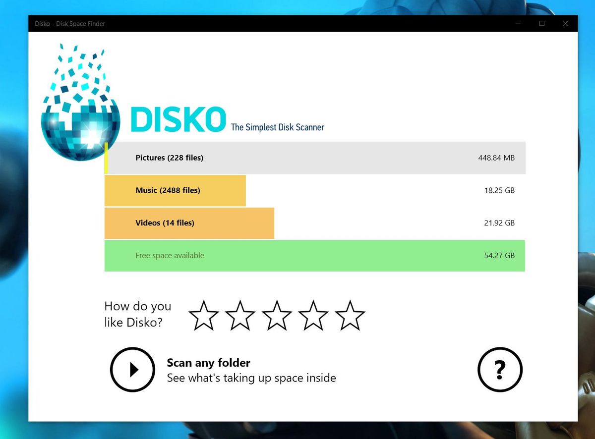 disk store explorer 2.0 free app download