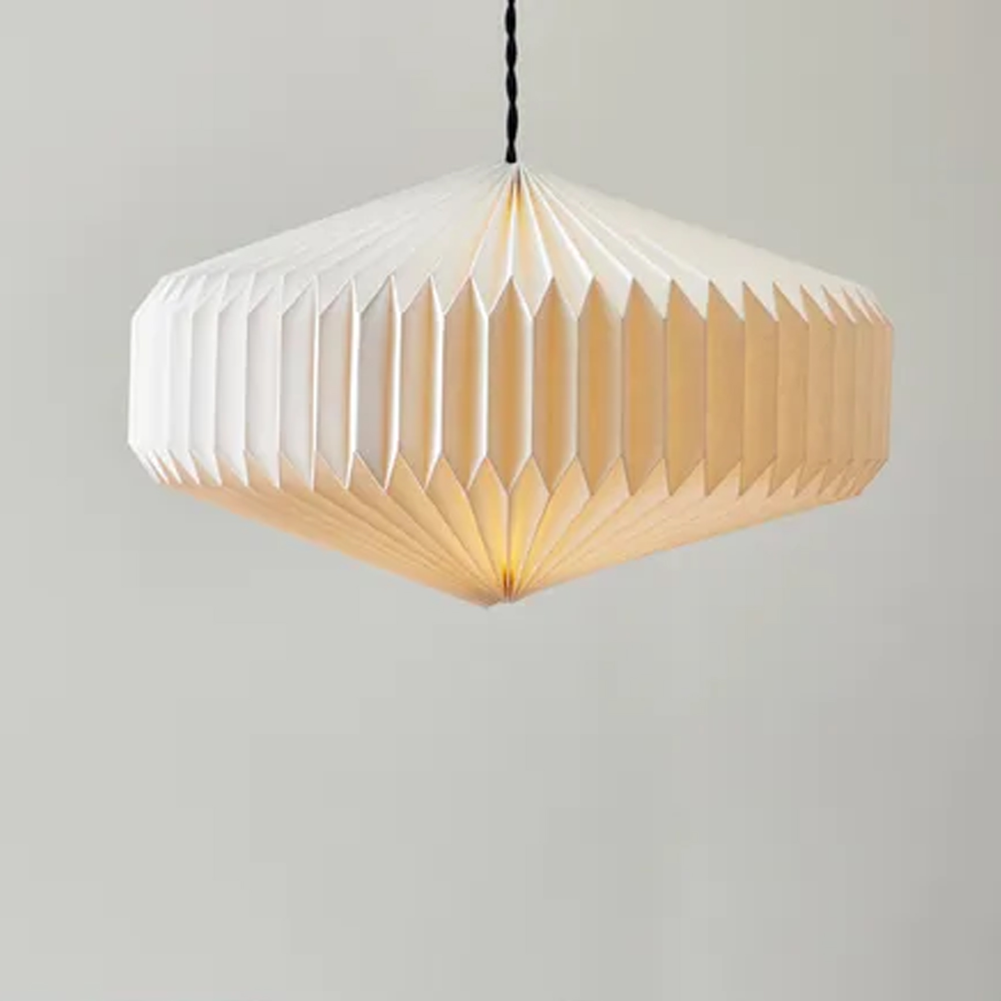 Dunelm Origami Hexagon Easy Fit Pendant Shade 