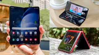 Galaxy Z Fold 5, Google Pixel Fold and Motorola Razr Plus 