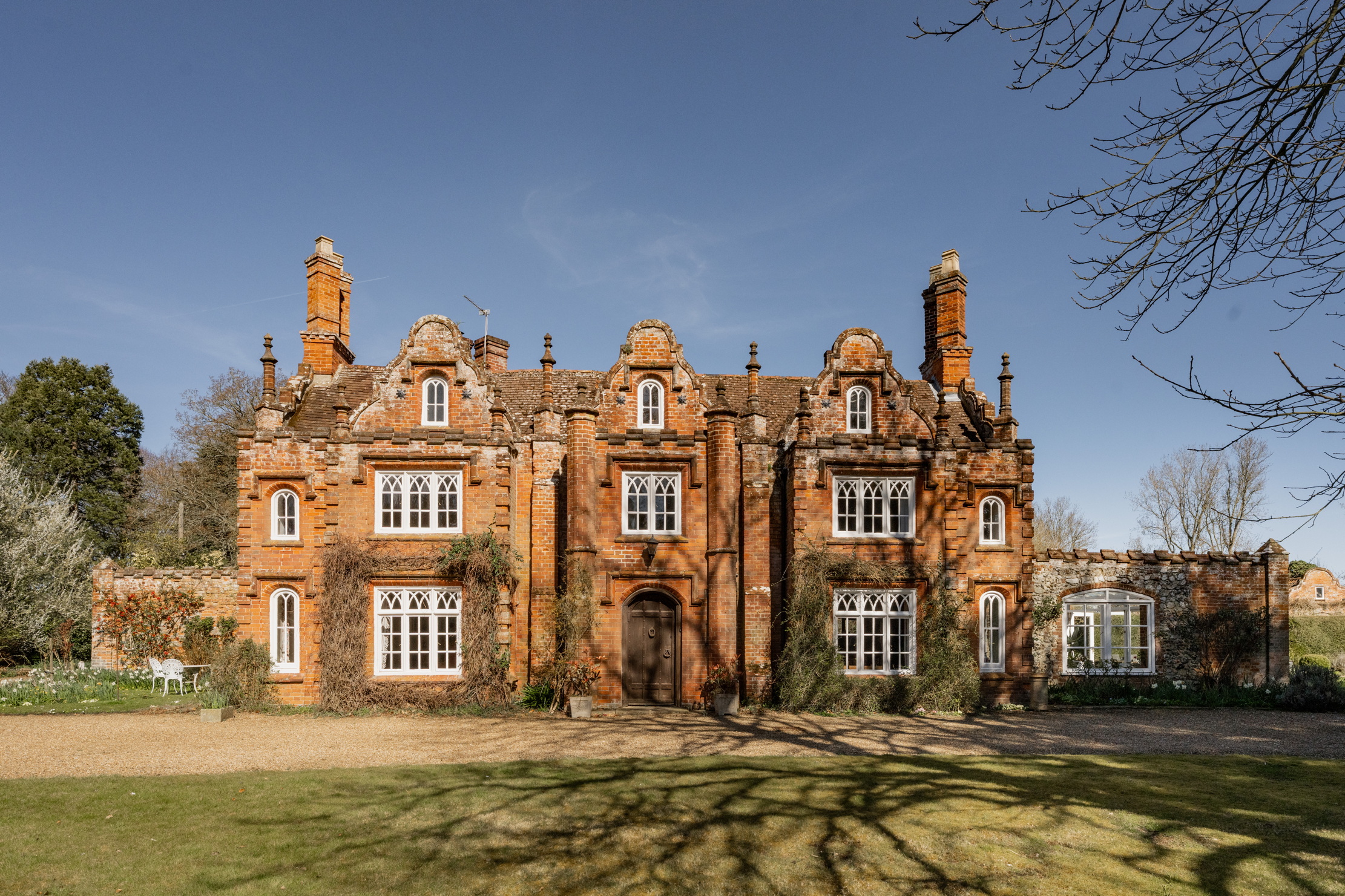 Exterior images of Brandiston Hall Norfolk