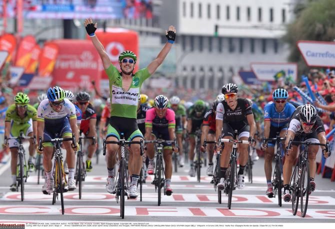 John Degenkolb (Giant-Shimano) was a fine winner in A Coruna.
