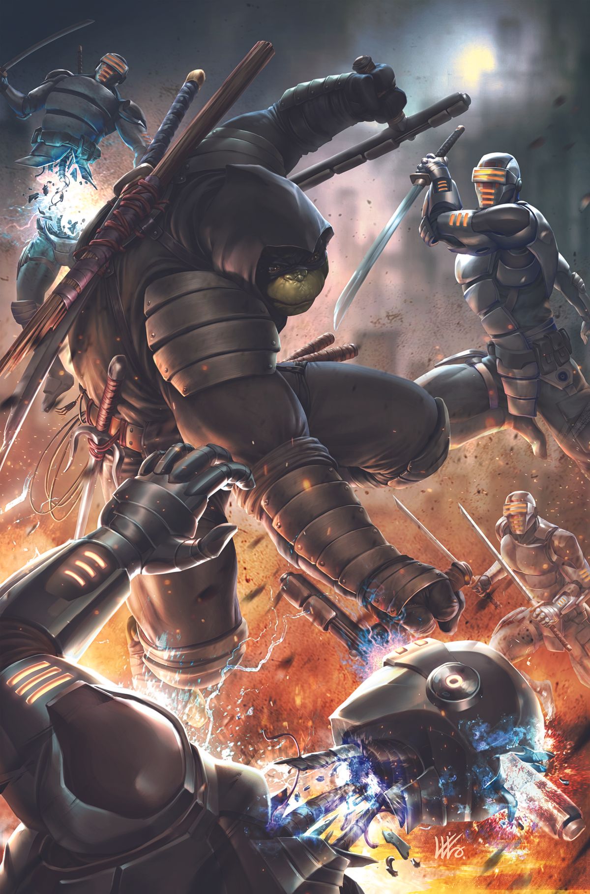 TMNT: The Last Ronin #1 cover