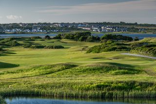 The 9th hole at Galway Bay