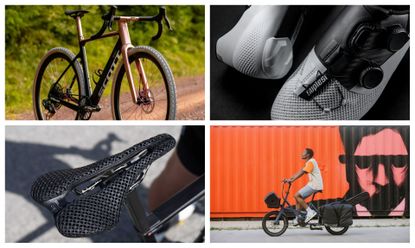 Tech round up products include Suplest road shoes and a Selle Italia SLR Boost 3D saddle