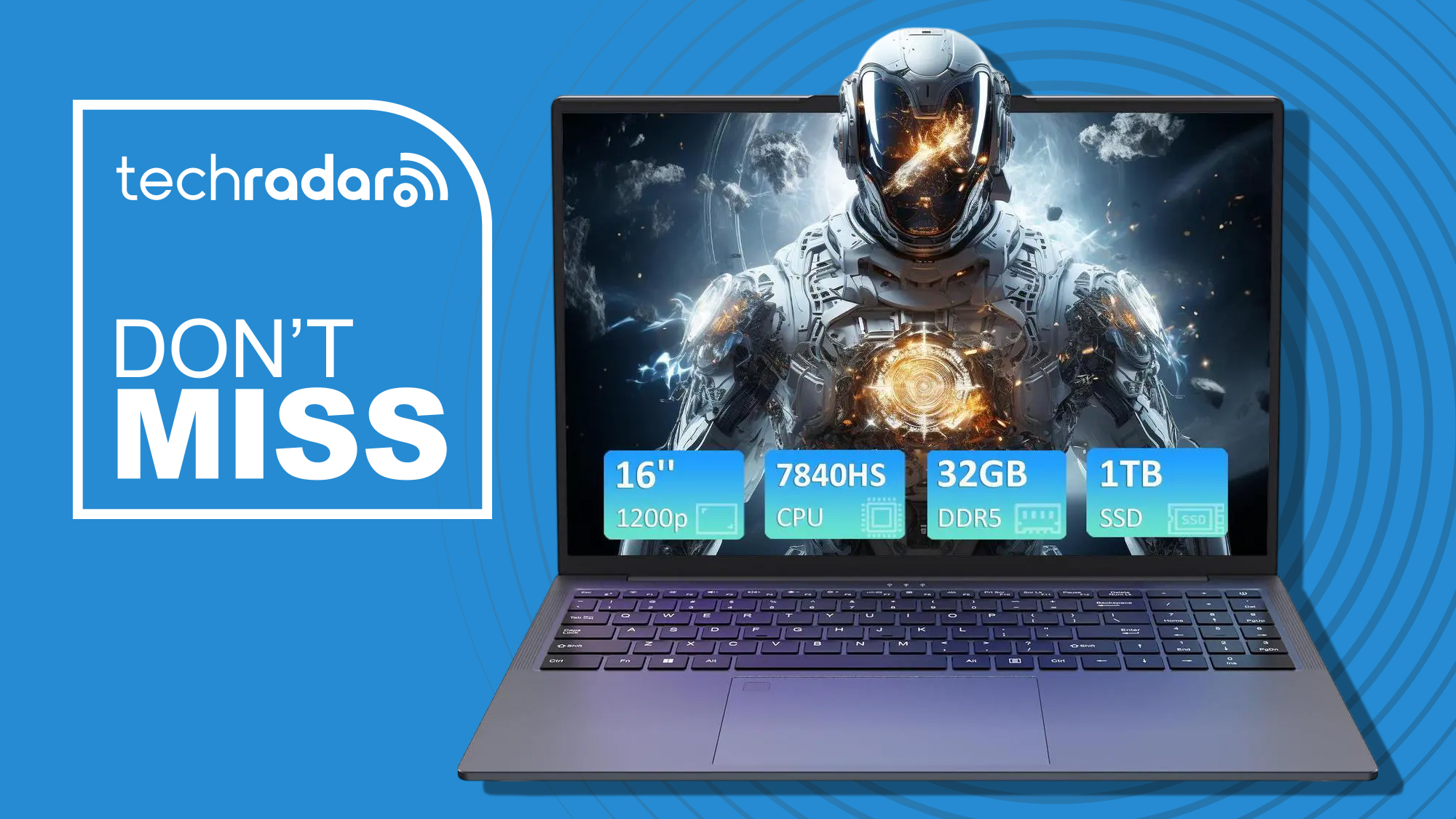 Exsurf 16-inch 1200IPS laptop