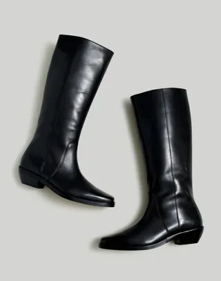 The Antoine Tall Boot in Leather