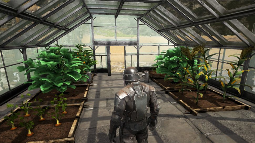 Why I love Ark's pickiest creature a giant snail that only eats cake PC Gamer