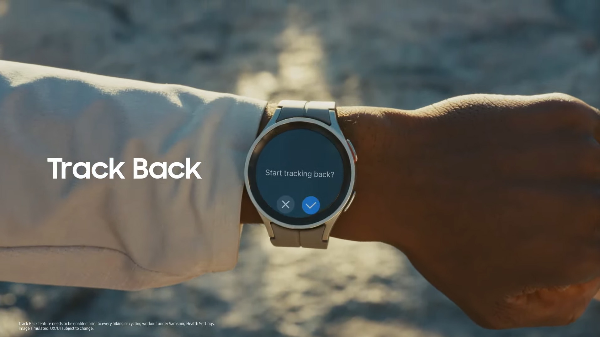 Galaxy Watch 5 Pro at Unpacked August 2022