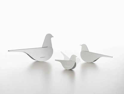 Yun Li metal birds for Emeco