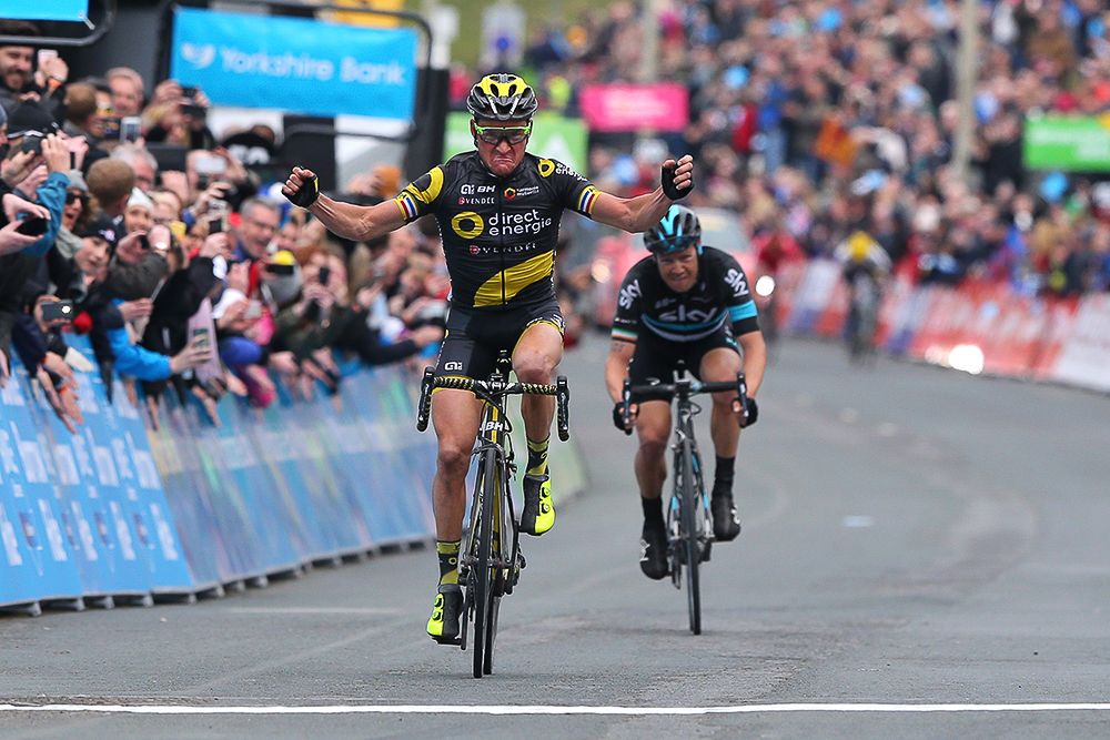 Thomas Voeckler wins the final stage at Tour de Yorkshire