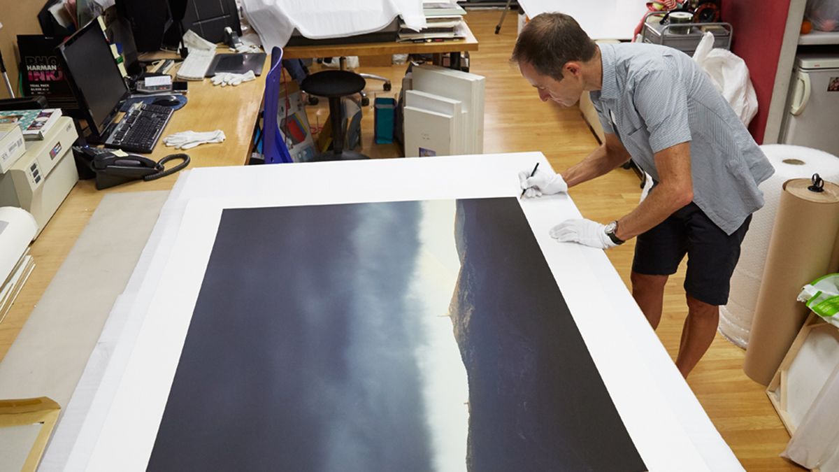 Each print is hand signed by Michael Blann