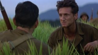 Sean Penn in Terrence Malick's Thin Red Line