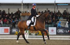 Windsor Horse Show Thursday 14.05.15 Dressage winner Carl Hester on Nip Tuck