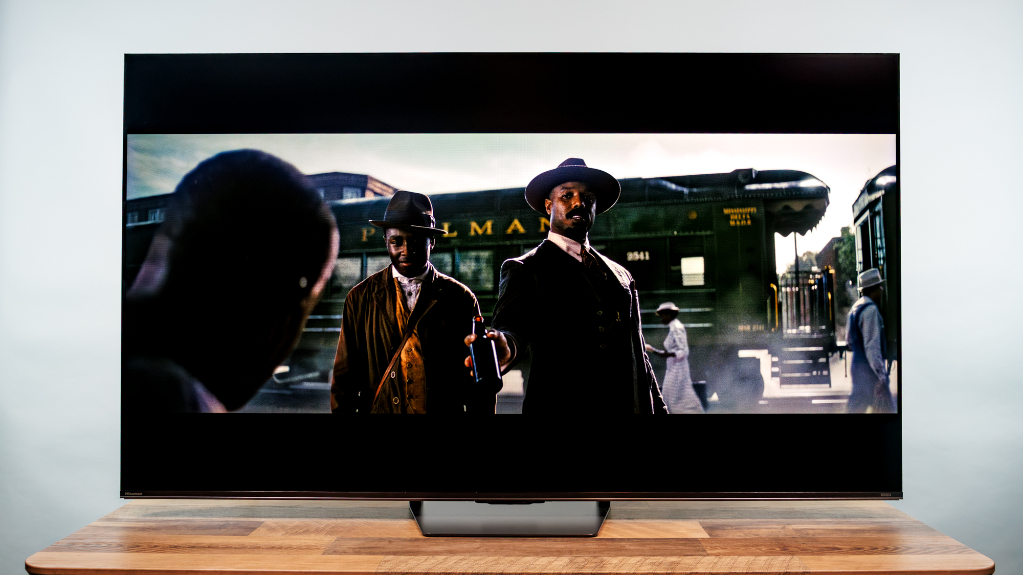 Hisense U7SG ULED Mini-LED Google TV on a desk