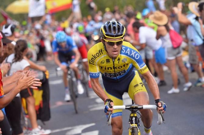 Oliver Zaugg (Tinkoff-Saxo) was passed by Ryder Hesjedal (Garmin-Sharp) in the final 200m of the stage