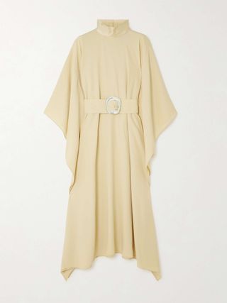 Moon Belted Crepe Kaftan