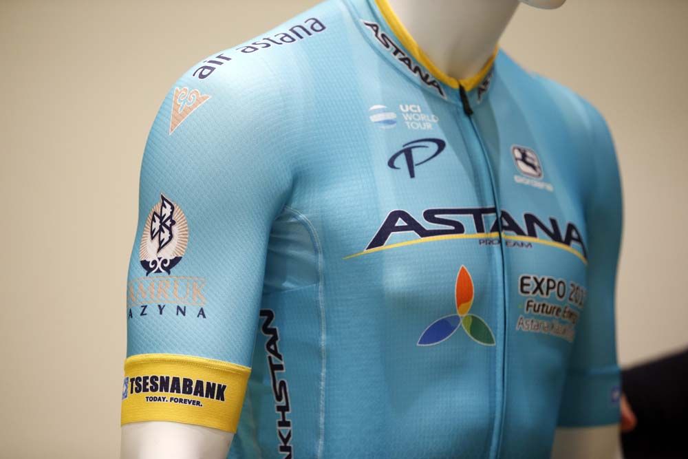 The 2017 Astana jersey