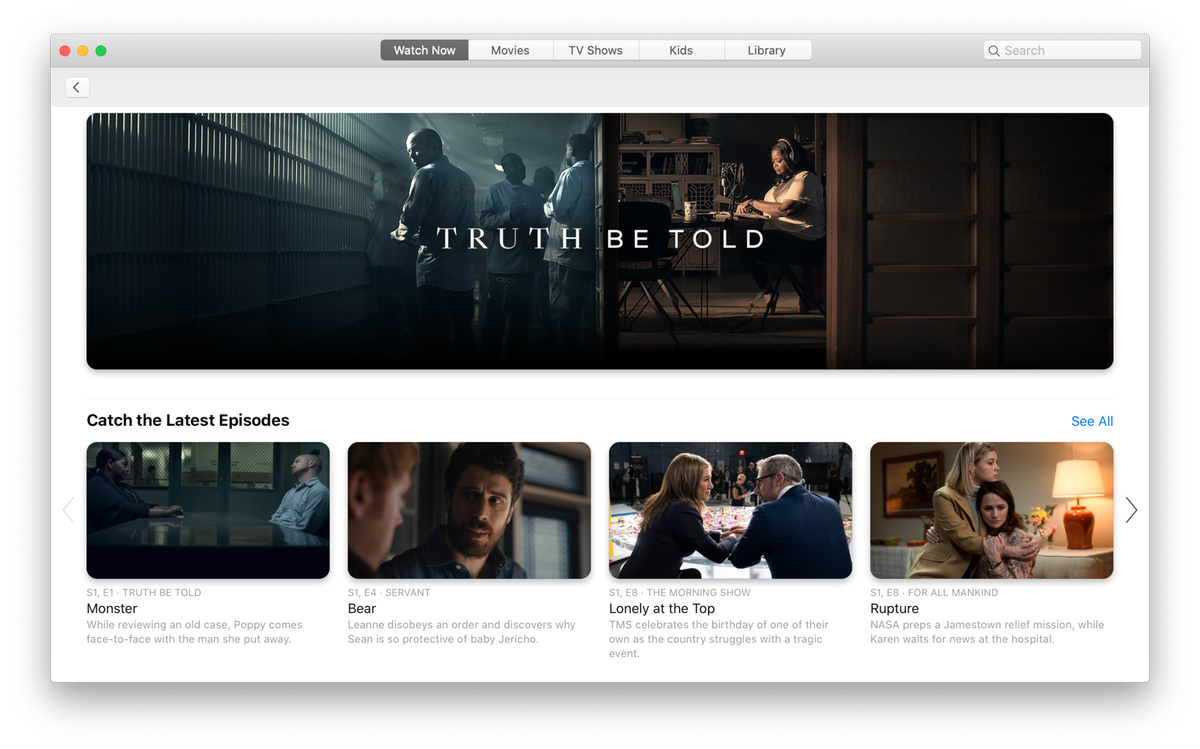 The Apple TV+ interface leaves me feeling concerned about its future ...