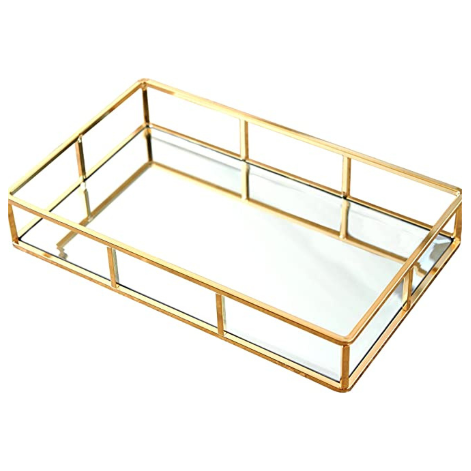 Putwo Gold Mirrored Tray