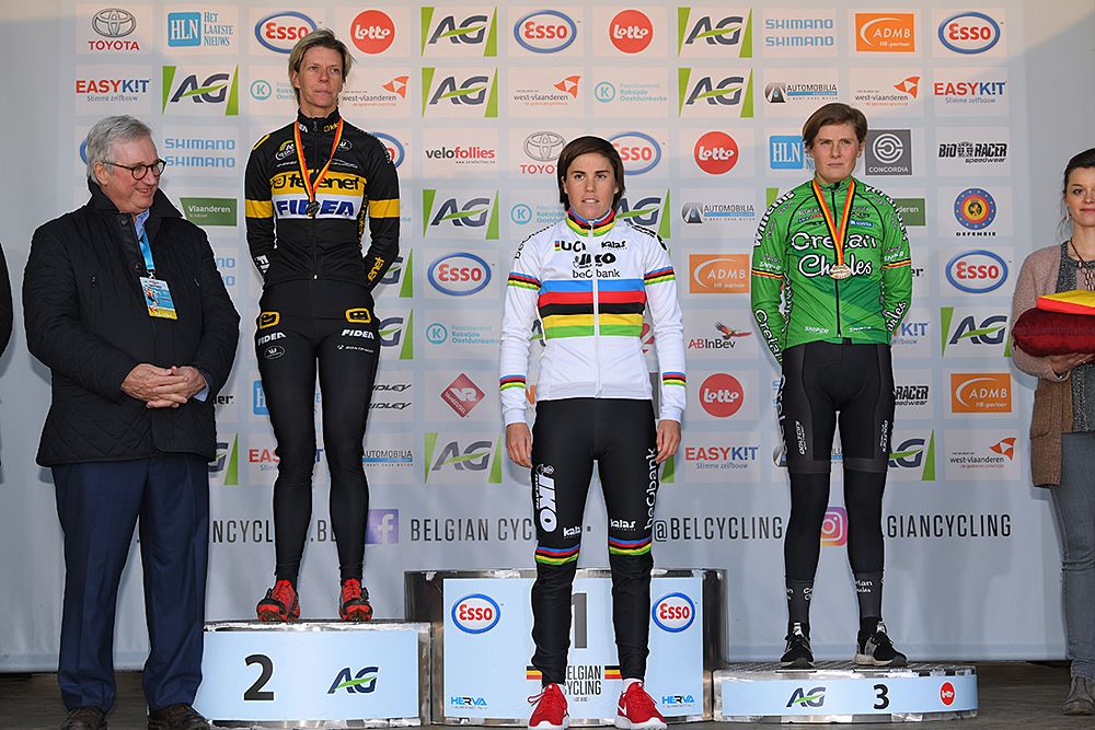 World champion Sanne Cant wins Belgian cyclo-cross tittle