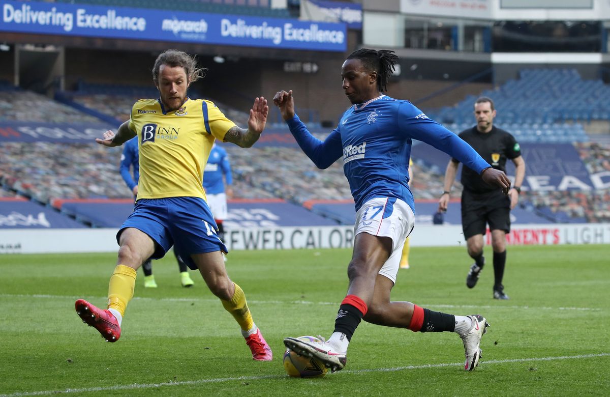 Rangers v St Johnstone – Scottish Cup – Quarter Final – Ibrox Stadium