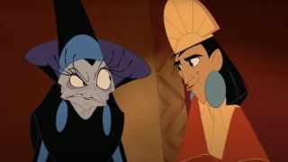Yzma and Kuzco in The Emperor's New Groove
