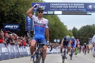 Peter Sagan wins the mens Elite 2016 European Road Championships
