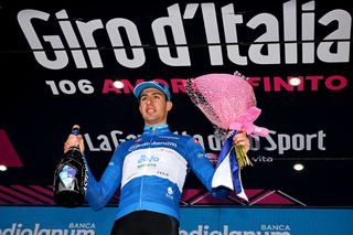 Davide Bais wins stage 7 and moves into the lead of the mountain classification at the Giro d'Italia