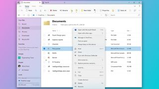 NOTE: This is just a concept image of what File Explorer with a Fluent Design revamp might look like mocked-up by a Microsoft MVP (Image Credit: Michael West)
