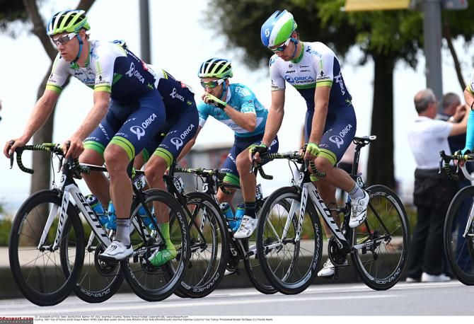 Adam Yates, Jens Mouris and Aidis Kruopis