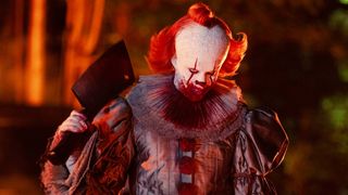Bill Skarsgård as Pennywise in "IT: Welcome to Derry" show on HBO Max (2025)