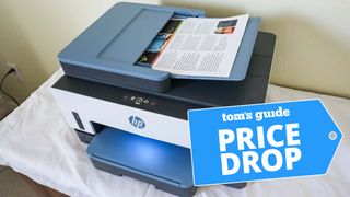 HP Smart Tank 7602 shown on table