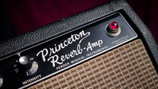 Fender Princeton Reverb panel