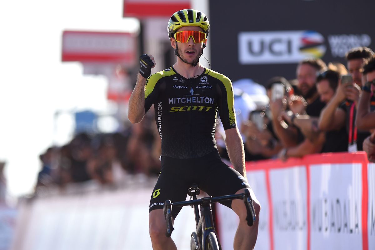Adam Yates (Mitchelton-Scott) wins stage 3 at the UAE Tour