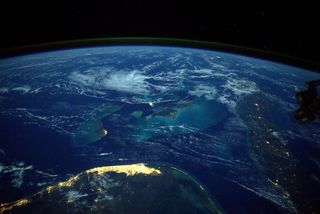 abp, moonlit Florida, bahamas, a beautiful planet