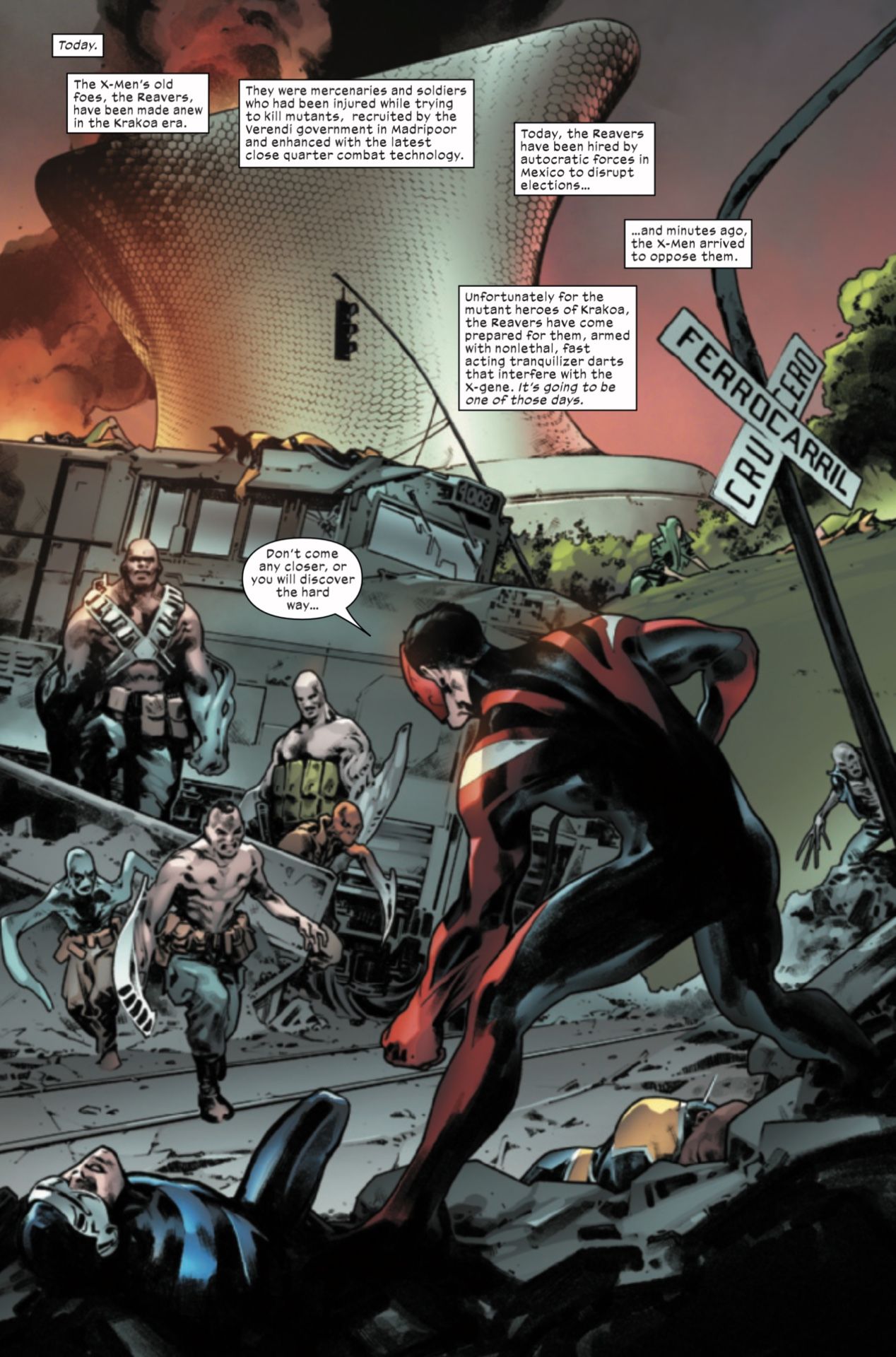 X-Men #5 preview page