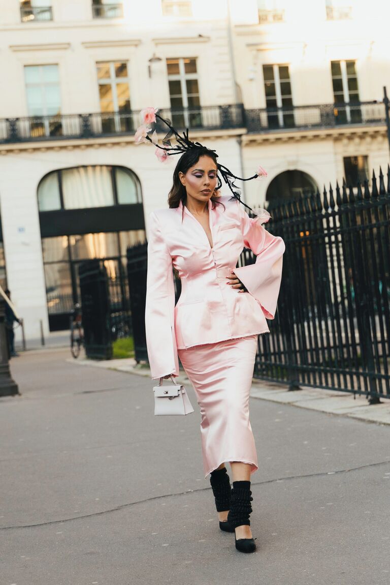 fashion insiders attend day 1 of paris fashion week wearing neutral outfits