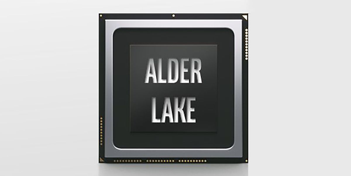 Intel Alder Lake render