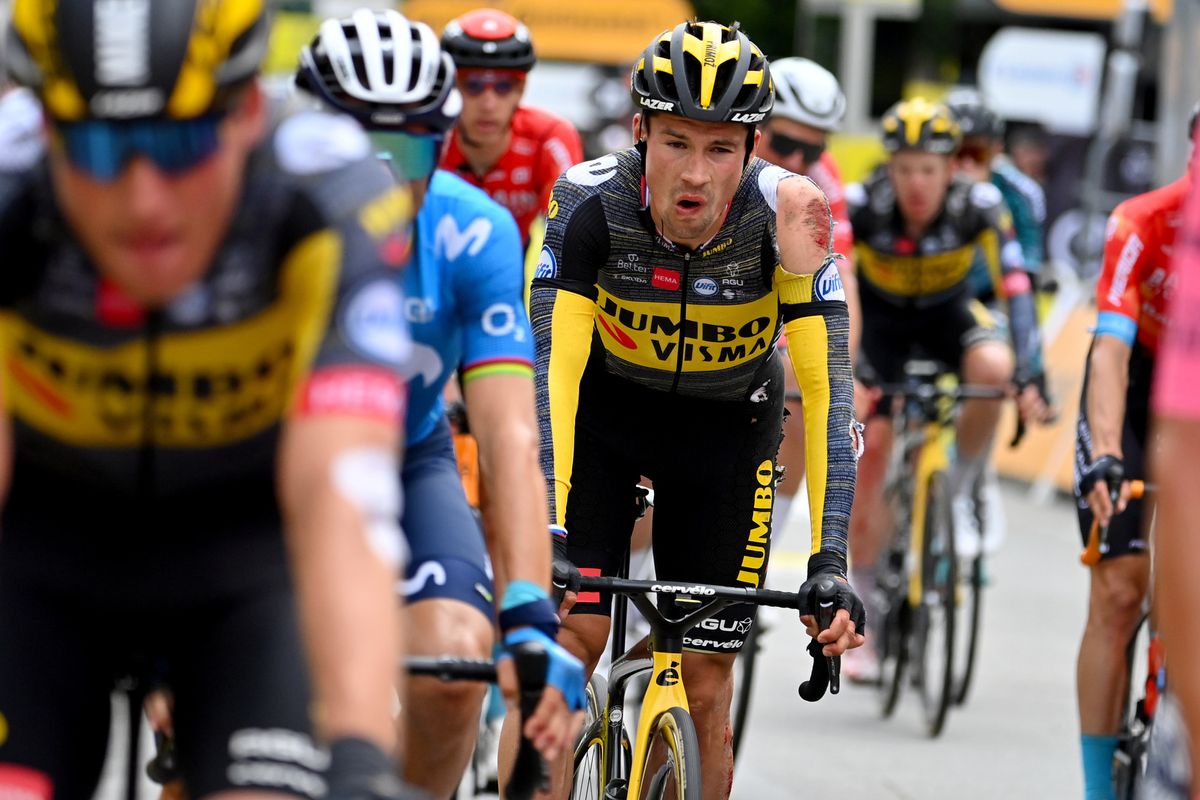 Tour de France 2021 108th Edition 3rd stage Lorient Pontivy 1829 km 28062021 Primoz Roglic SLO Jumbo Visma photo POOL David StockmanBettiniPhoto2021