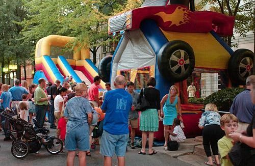 There was plenty to keep the kids happy