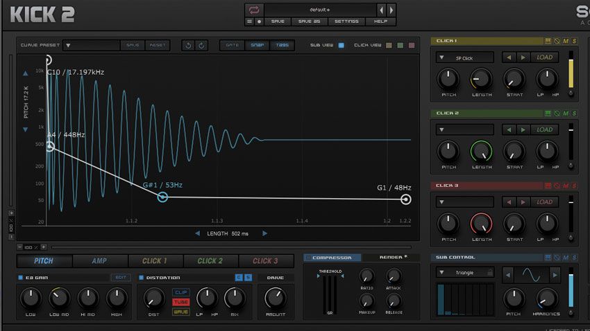 How to synthesise a house kick using Sonic Academy Kick 2