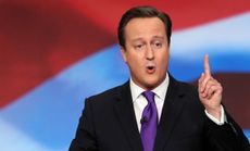 Prime Minister David Cameron at the Conservative party conference on Oct. 10, 2012.