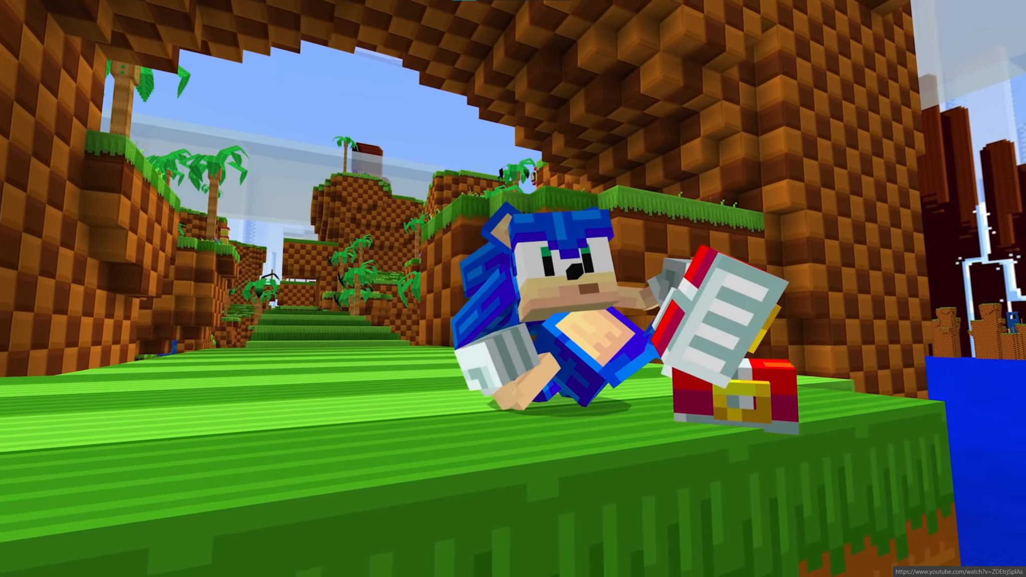 All Sonic The Hedgehog Official Minecraft DLC Skins! 