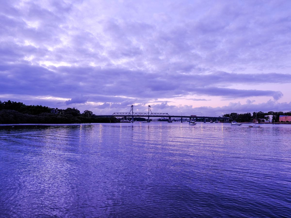 GFX50S II test shots &ndash; purple hour sunrise