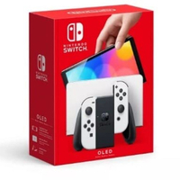 Nintendo Switch OLED (white):$349.99Save over $50: