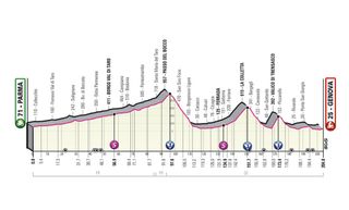 Stage 12 Giro d'Italia 2022 profile