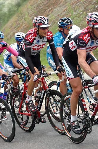Ivan Basso (CSC) in the action